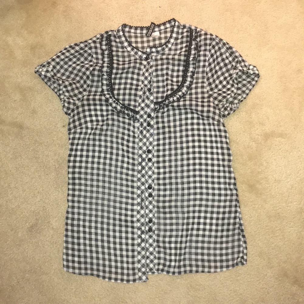 Sheer blouse